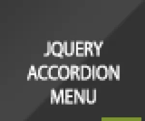 jQuery Accordion Menu