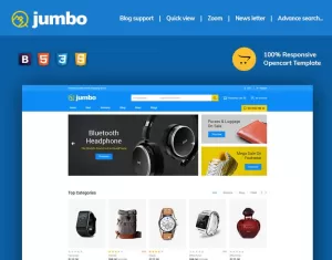 Jumbo - Fashion OpenCart Template