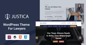 Justica - Téma WordPress firmy Responsive Justice