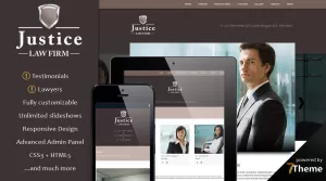 Justice - Legal WordPress Theme