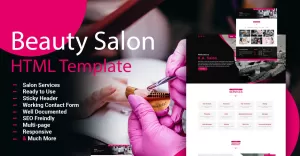 KA - Beauty Salon Services Responsive HTML Template