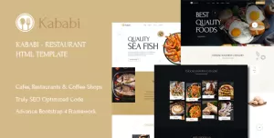 Kababi - Restaurant HTMLTemplate