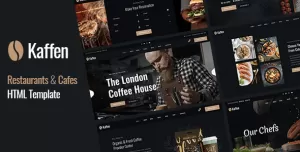 Kaffen - Restaurant HTML Template