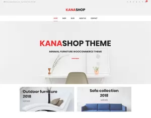 Kanashop - Minimalist Furniture WooCommerce Theme