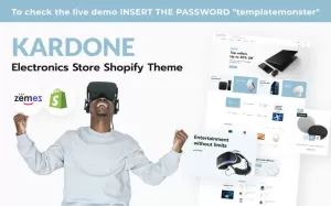 Kardone Electronics Store Shopify Theme - TemplateMonster