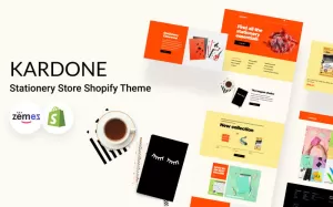 KarDone Stationery Store Shopify Theme - TemplateMonster