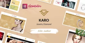 Karo  Jewelry Diamond WooCommerce WordPress Theme