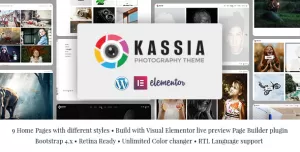 Kassia - Photography WordPress Theme