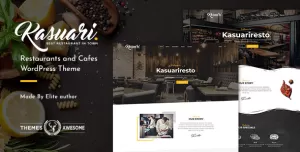 Kasuari  Restaurants and Cafes WordPress Theme