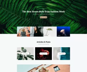 Katelyn - Modern Blog Template Kit