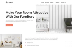 Kaywo - Furniture Services Elementor Template Kit