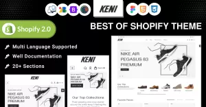 Keni Mega Shoes Responsive Shopify 2.0 Theme
