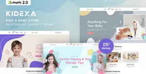 Kidexa - Kids & Baby Store Shopify Theme
