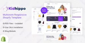 kidhippo -  Kids Toy & Cloth Multipurpose Shopify Theme