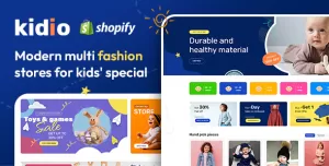 Kidio - Kids Store and Baby Shop Shopify Theme