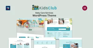 Kids Club - Baby Care Services WordPress Theme