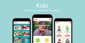 Kids - Multipurpose Mobile Template