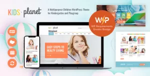 Kids Planet - Children Kindergarten and Playgroup WordPress Theme