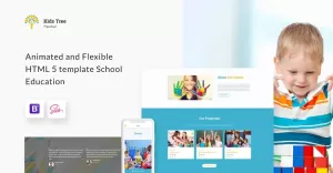 Kids Tree - Preschool Education HTML Bootstrap5 Website Template