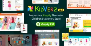 KidVerz - Baby Shop Kids Store Clothing & Accessories Shopify Theme