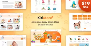 KidXtore - Baby Shop and Kids Store Shopify Theme