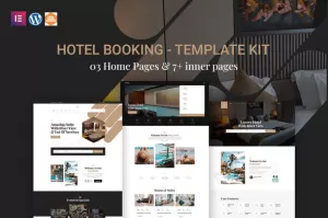 KingHo - Hotel Booking Elementor Template Kit