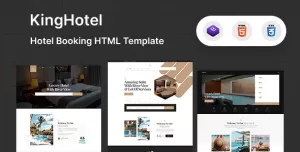 KingHo - Hotel Booking HTML Template