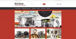 Kitchen Supplies Store PrestaShop Theme - TemplateMonster
