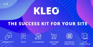 KLEO - Pro Community Focused, Multi-Purpose BuddyPress Theme