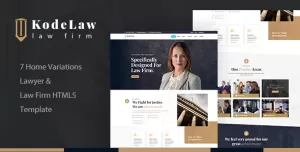 Kodelaw - Lawyer Attorney HTML