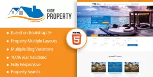KodeProperty - Real Estate Multipurpose HTML5 Theme