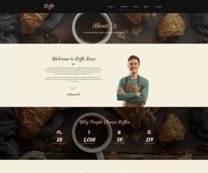 Koffe - Cafe & Coffee Shop Template Kit
