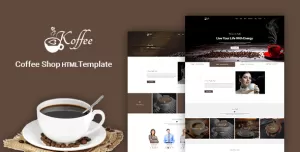 Koffee - Coffee Shop HTML Template