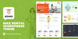 Komo - Bike Rental Shop WordPress Theme