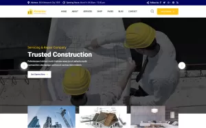 Koncrete - Construction Building  Business HTML Template