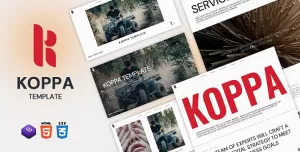Koppa - Creative Portfolio HTML5 Template