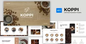 Koppi - Coffee Shop Presentation Keynote Template