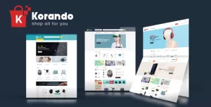 Korando - Electronics Fashion Store HTML Template