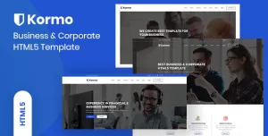 Kormo - Multipurpose Business & Corporate HTML5 Template