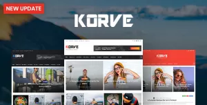 Korve - Personal Blogger Template
