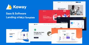 Koway - Saas & Software Landing Page Template
