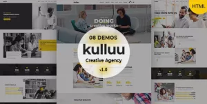 Kulluu - Creative Agency Responsive HTML Template