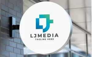 L and J Media Pro Logo Template