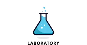 Lab Logo Science  Laboratory Logo Icon Vector Design V4