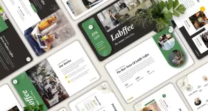 Labffe - Coffee Shop Keynote Template - TemplateMonster