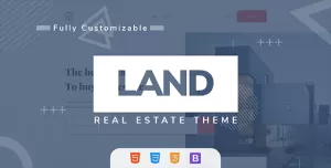 Land - Real Estate Landing Page