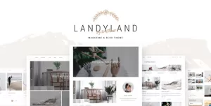 Landyland - Clean Blog Theme