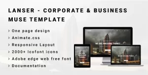 LANSER - Corporate & Business Muse Template