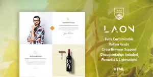 Laon  Wine House, Vineyard & Shop HTML Template