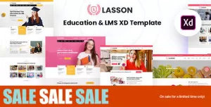 Lasson - Education and LMS XD Template